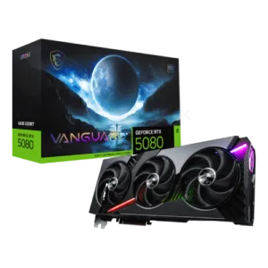 MSI Geforce RTX 5080 VANGUARD SOC 16GB GDDR7X Graphics Card