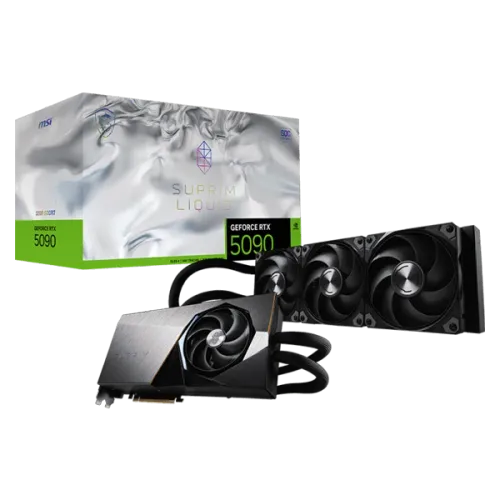 MSI Geforce RTX 5090 SUPRIM LIQUID SOC 32GB GDDR7X