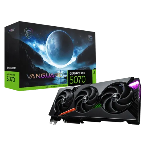MSI GeForce RTX™ 5070 12G VANGUARD SOC