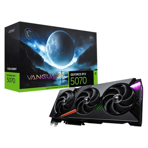 MSI GeForce RTX™ 5070 12G VANGUARD SOC