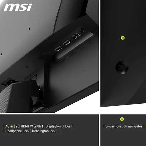 MSI MAG 255XF 24.5' Inch FHD Rapid IPS 300Hz Gaming Monitor