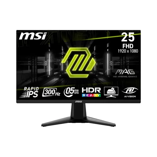 MSI MAG 255XF 24.5' Inch FHD Rapid IPS 300Hz Gaming Monitor