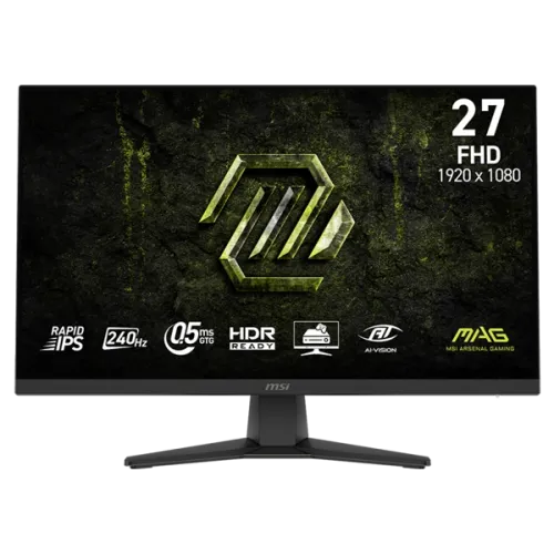 MSI MAG 272F X24 27" (2560 x 1440) 240HZ 0.5MS RAPID IPS ADAPTIVE SYNC GAMING MONITOR