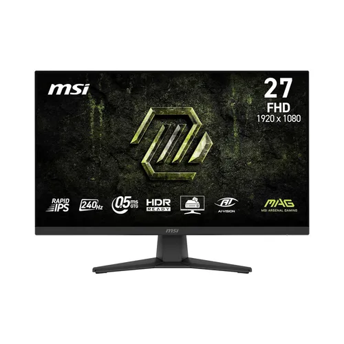 MSI MAG 272F X24 27" Inch FHD Rapid IPS 240Hz Gaming Monitor