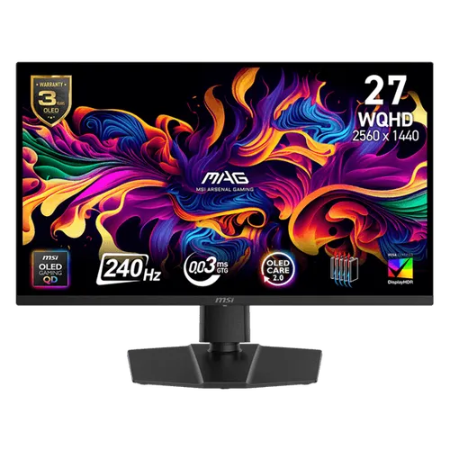 MSI MAG 273QP QD-OLED X24 27" 240HZ 2K