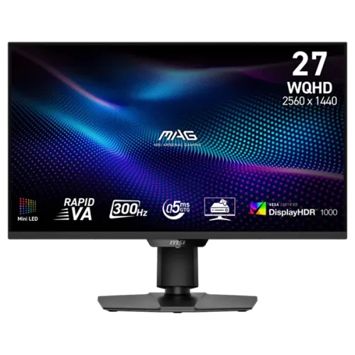 MSI MAG 274QPF X30MV 27" WQHD 300HZ VA MINI LED GAMING MONITOR