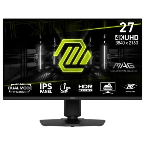 MSI MAG 275UPD E14 27" 4K/144hz OR FHD/288hz IPS DUAL MODE GAMING MONITOR