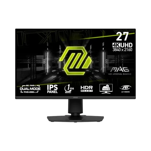 MSI MAG 275UPD E14 27" Inch UHD Rapid IPS 144Hz 288Hz Dual Mode Gaming Monitor
