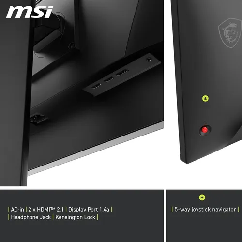 MSI MAG 275UPD E14 27" Inch UHD Rapid IPS 144Hz 288Hz Dual Mode Gaming Monitor