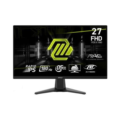MSI MAG 27CQ6F 27" Inch WQHD (2560 X 1440) 180hz 1ms Amd Freesync Curved Gaming Monitor