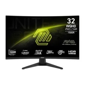 MSI MAG 321CQF E18 31.5” INCH 180HZ CURVED WQHD GAMING Monitor