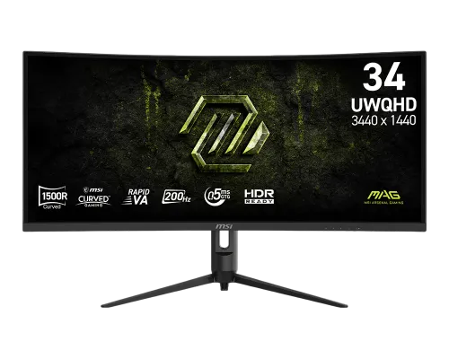 MSI MAG 342CQRF E20 34" UWQHD 200HZ VA  GAMING MONITOR
