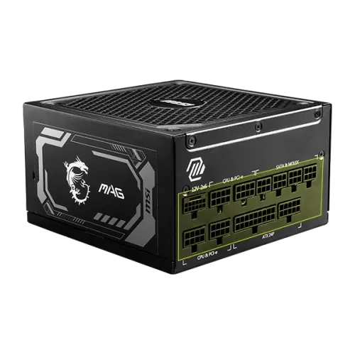 MSI MAG A1000GL PCIE5 80+ Gold Fully Modular