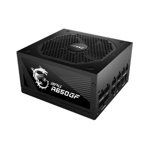 MSI Mag A650GF 650W 80 Plus Gold Modular Power Supply