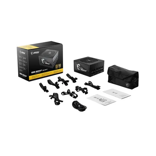 MSI Mag A650GF 650W 80 Plus Gold Modular Power Supply