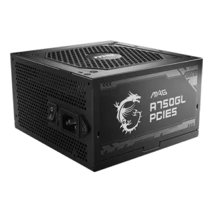 MSI MAG A750GL 750W 80+ Gold Certified Fully Modular Power Supply