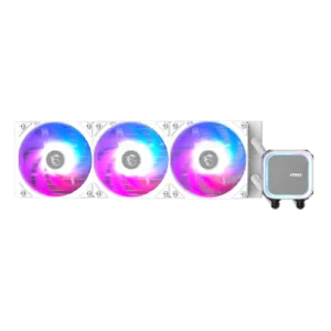 MSI MAG CORELIQUID ARGB A13 360mm CPU Liquid Cooler – White