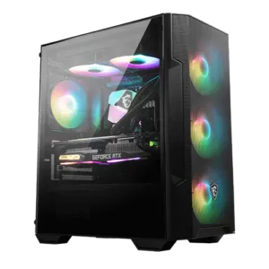 MSI MAG FORGE M100R Gaming PC Case