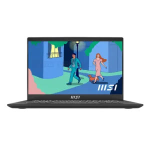 MSI MODERN 14 C12M Black I Intel i7-1255U | 16GB D4 | 512GB NVME | 14″ FHD (1920×1080) 60Hz IPS | Win 11 Home