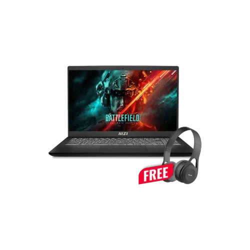 MSI MODERN 15-B12M CORE i7 12GN|8GB|512SSD|W11|BLACK(1y)