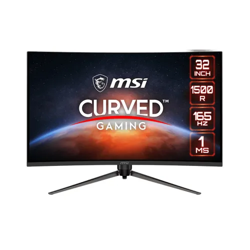 MSI Optix AG321CQR WQHD 31.5Inch 165Hz Full HD Curved Gaming Monitor