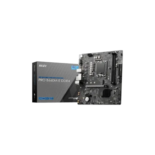 MSI PRO B660M-E DDR4 MOTHERBOARD (3y)