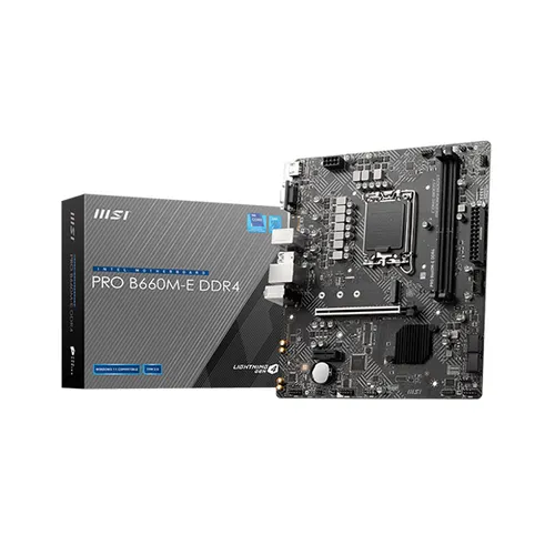 MSI Pro B660M-E DDR4 Motherboard