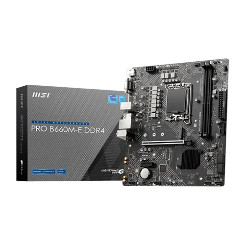 MSI PRO B660M-E DDR4 Motherboard