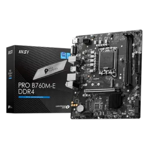 MSI PRO B760M-E DDR4 Motherboard