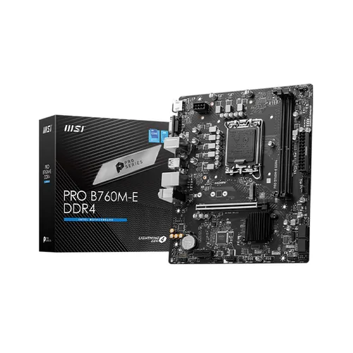 MSI Pro B760M-E WiFi DDR4 Motherboard