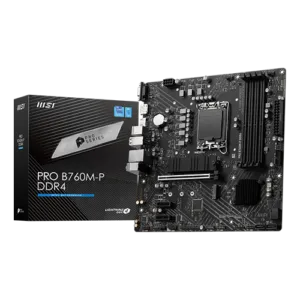 MSI Pro B760M-P DDR4 Intel Motherboard