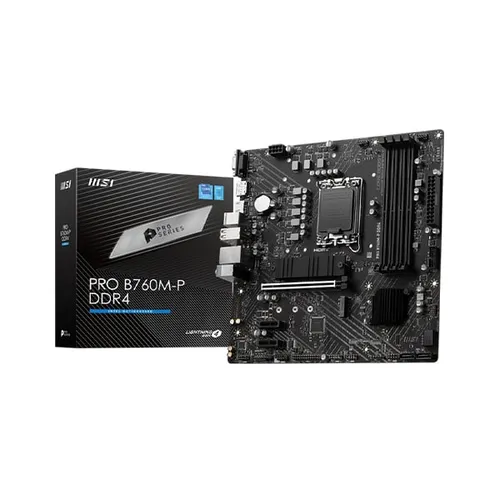 MSI Pro B760M-P DDR4 Motherboard