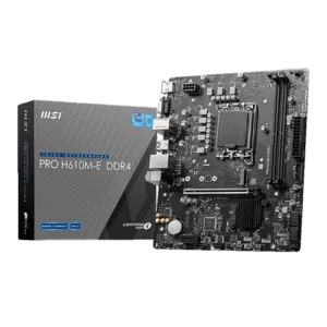 MSI PRO H610M-E DDR4 Intel Motherboard