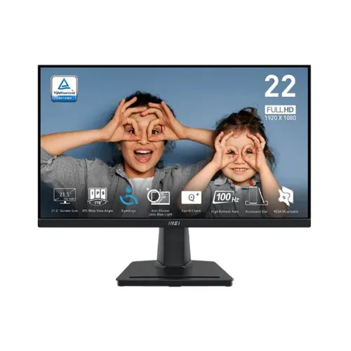 MSI Pro MP225 21.5″ IPS 100Hz FHD Monitor