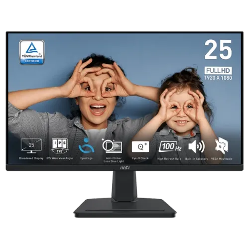 MSI PRO MP251 25" 1080P IPS 100Hz