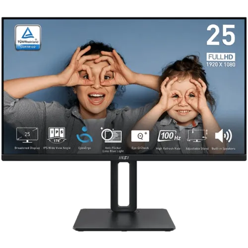 MSI PRO MP251P 25" IPS 100HZ PIVOT SUPPORT MONITOR
