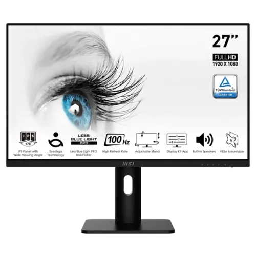 MSI PRO MP273AP 27" IPS 100HZ PIVOT SUPPORT MONITOR