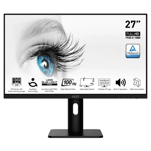 MSI PRO MP273AP 27" IPS 100HZ PIVOT SUPPORT MONITOR