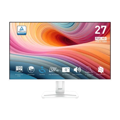 MSI PRO MP275 / MP275W E2 27" 120HZ FHD IPS FRAMELESS MONTOR