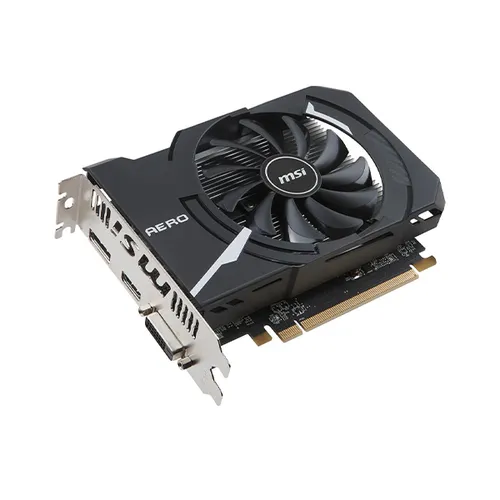 MSI Radeon RX 550 AERO ITX 4G OC GDDR5 Graphics Card