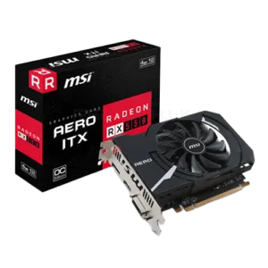 MSI RADEON RX 550 AERO ITX 4GB GDDR5 OC Graphics Card