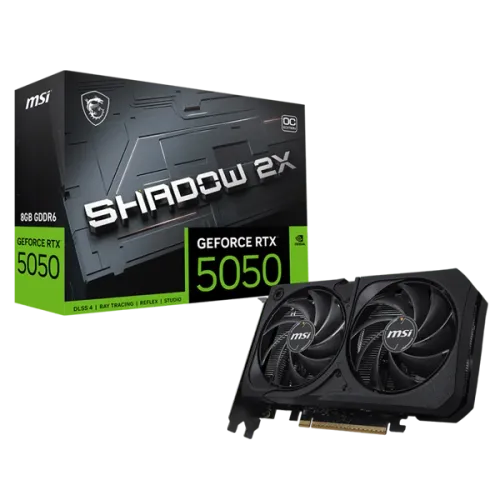 MSI RTX 5050 SHADOW 2X OC 8GB