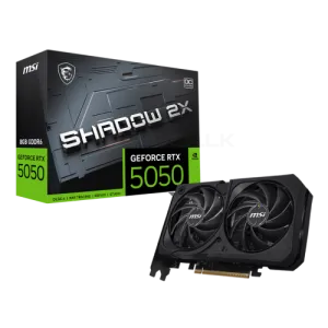 MSI RTX 5050 Shadow 2X OC 8GB GDDR7X Graphics Card