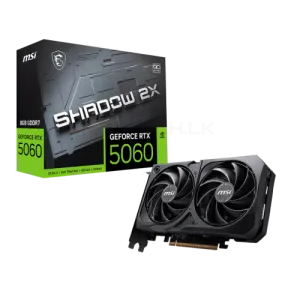 MSI RTX 5060 Shadow 2X OC 8GB GDDR7 Graphics Card 