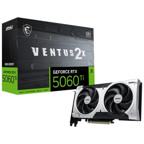 MSI RTX 5060 TI VENTUS 2X OC PLUS 8GB