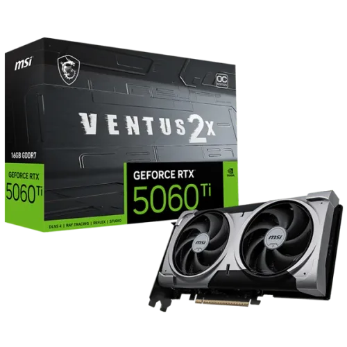 MSI RTX 5060TI VENTUS 2X PLUS OC 8GB