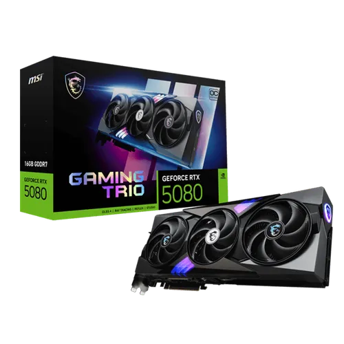 MSI RTX 5080 Gaming Trio OC 16GB GDDR7X