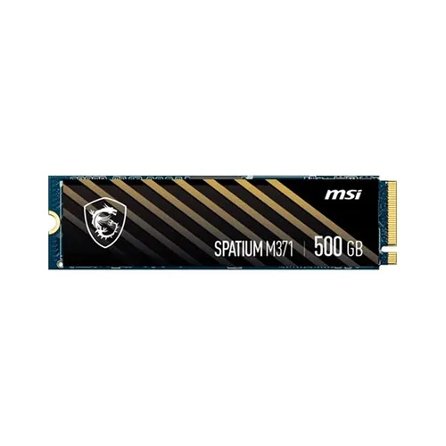 MSI Spatium M371 500GB NVMe M.2 Solid State Drive