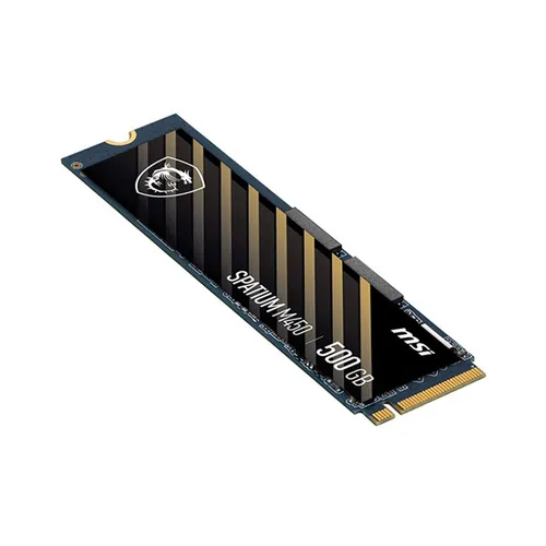 MSI Spatium M450 500GB PCIE 4.0 NVME M.2 Solid State Drive