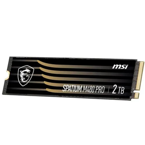 MSI Spatium M480 PRO 2TB PCIE 4.0 NVME M.2 SSD